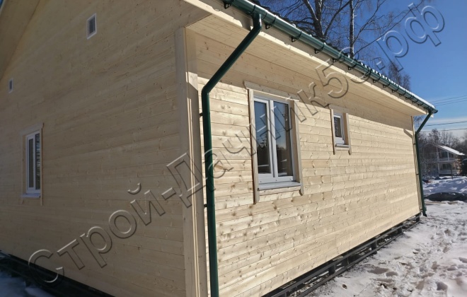 4 Каркасно-щитовой дом Д-23, 9х9м, 81 М², Ленинградская область, Приозёрский район, Громовское сельское поселение ( (5)